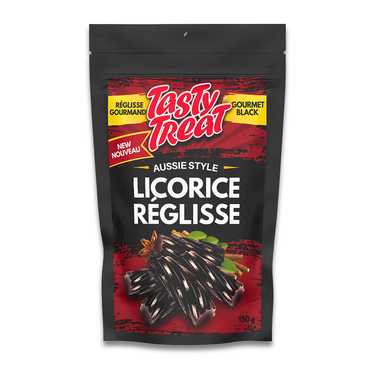 Aussie Style Black Licorice 150g Bag
